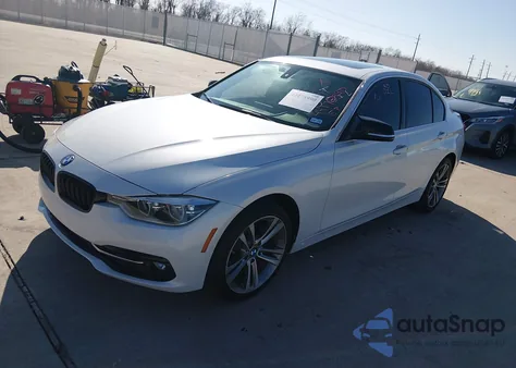2017 BMW 330I z USA, uszkodzony, nr VIN WBA8B9G51HNU51274